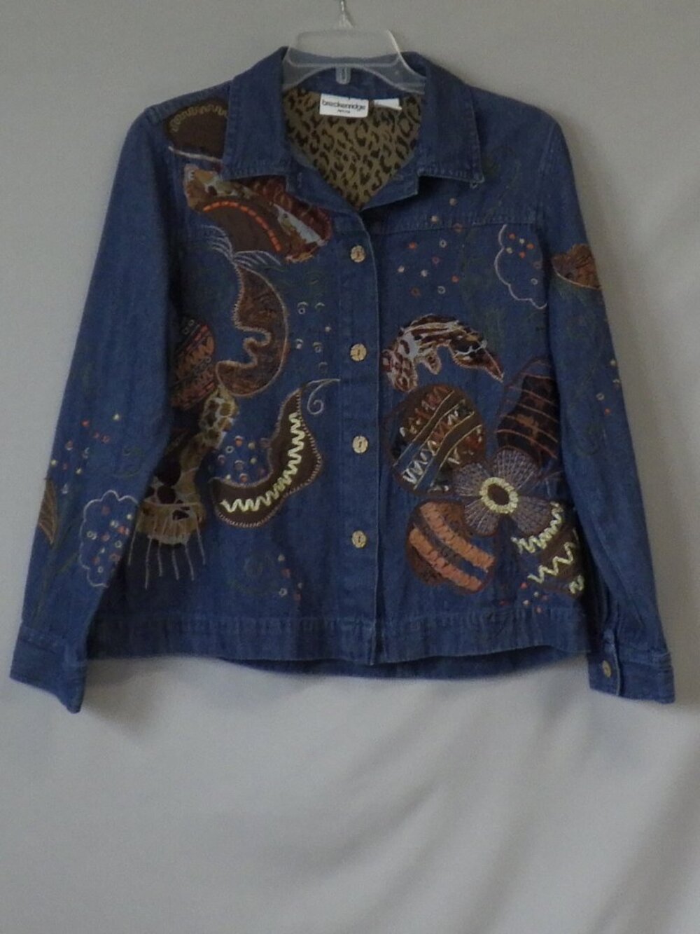 Breckenridge Embroidered Denim Jacket